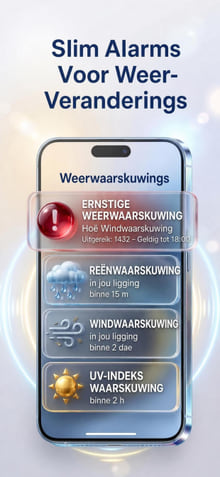 Weather Alerts — notification history on phone