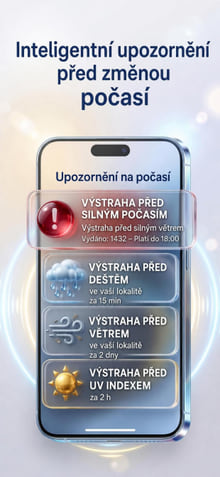 Weather Alerts — notification history on phone