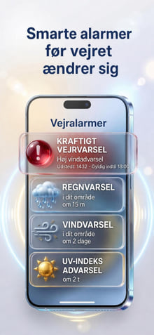 Weather Alerts — notification history on phone