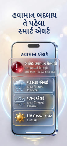 Weather Alerts — notification history on phone