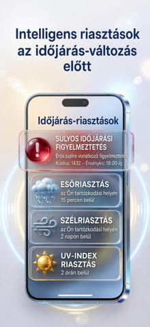 Weather Alerts — notification history on phone